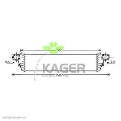 Интеркулер KAGER 31-0650