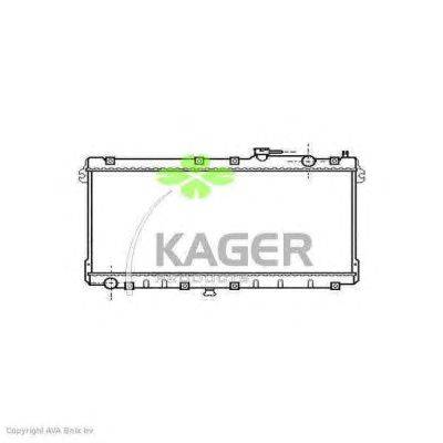 Радиатор, охлаждение двигателя KAGER 310718