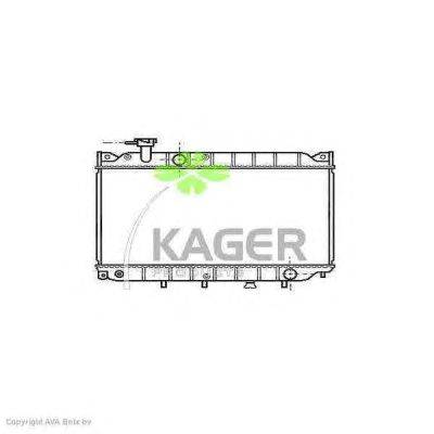 Радиатор, охлаждение двигателя KAGER 31-1409
