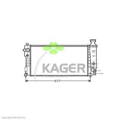 Радиатор, охлаждение двигателя KAGER 31-1440