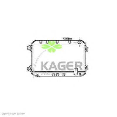 Радиатор, охлаждение двигателя KAGER 311663