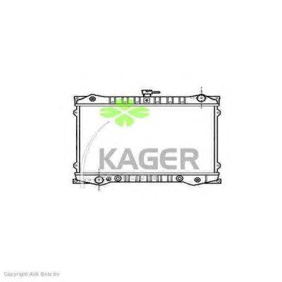 Радиатор, охлаждение двигателя KAGER 31-1819