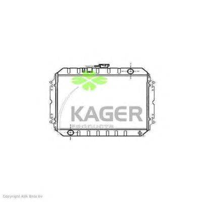 Радиатор, охлаждение двигателя KAGER 311863