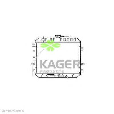 Радиатор, охлаждение двигателя KAGER 31-1881