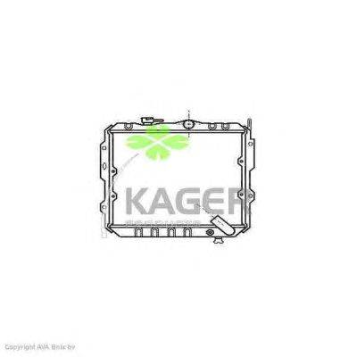 Радиатор, охлаждение двигателя KAGER 31-2014