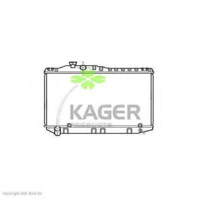 Радиатор, охлаждение двигателя KAGER 312092