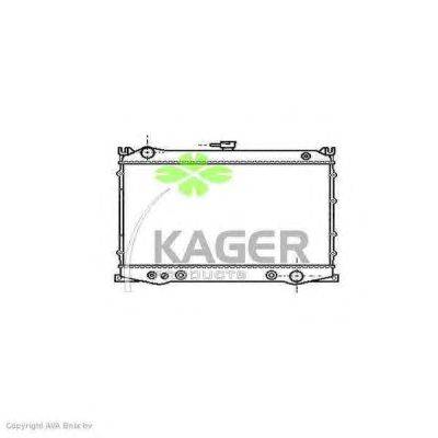 Радиатор, охлаждение двигателя KAGER 312676