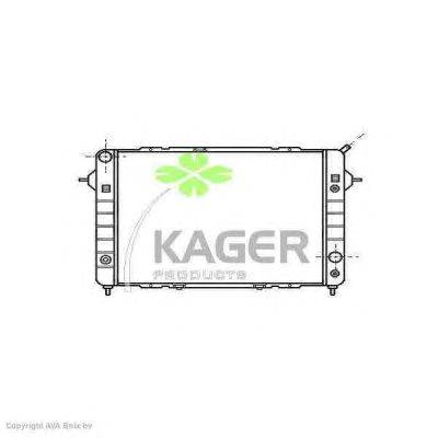 Радиатор, охлаждение двигателя KAGER 31-2788