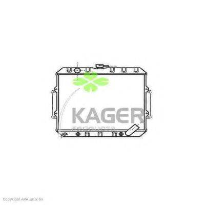 Радиатор, охлаждение двигателя KAGER 312863