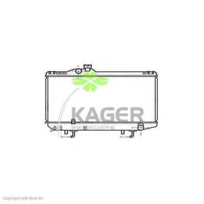 Радиатор, охлаждение двигателя KAGER 313300