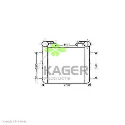 Интеркулер KAGER 31-4055