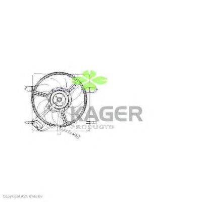 Вентилятор, охлаждение двигателя KAGER 32-2107