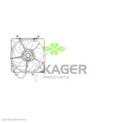 Вентилятор, охлаждение двигателя KAGER 32-2370