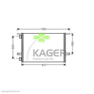 Конденсатор, кондиционер KAGER 94-5963