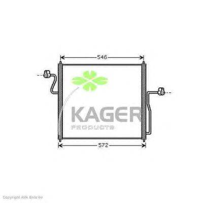 Конденсатор, кондиционер KAGER 94-5974