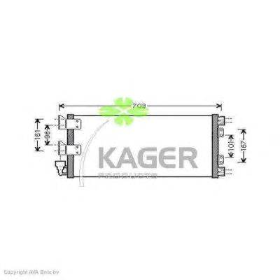 Конденсатор, кондиционер KAGER 94-5995