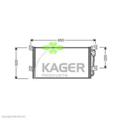 Конденсатор, кондиционер KAGER 94-6065