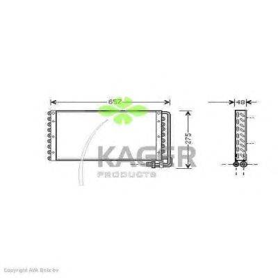 Конденсатор, кондиционер KAGER 94-6097