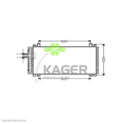 Конденсатор, кондиционер KAGER 946227