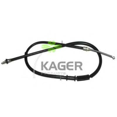 Трос, стояночная тормозная система KAGER 19-0600