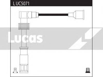 Комплект проводов зажигания LUCAS ELECTRICAL LUC5071
