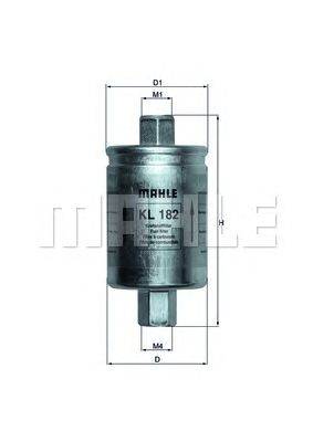 Топливный фильтр MAHLE ORIGINAL KL182