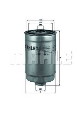 Топливный фильтр MAHLE ORIGINAL KC 181