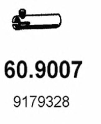 Труба выхлопного газа ASSO 60.9007