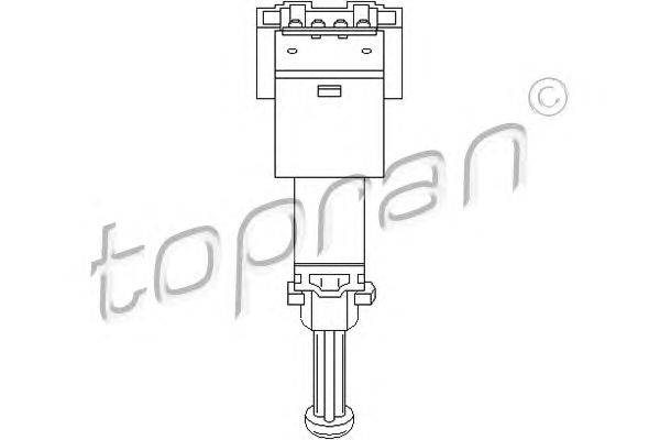 Выключатель фонаря сигнала торможения TOPRAN 109 001