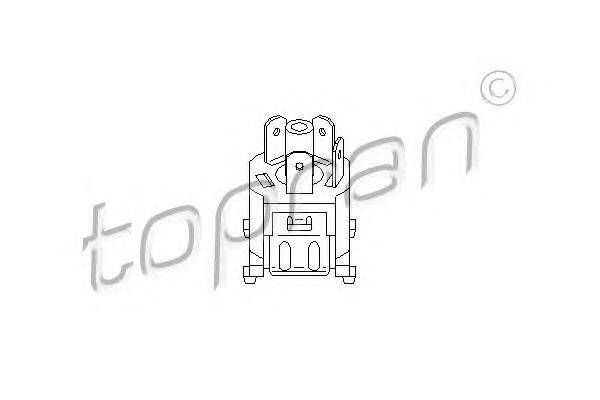 Выключатель вентилятора, отопление / вентиляция TOPRAN 102 691