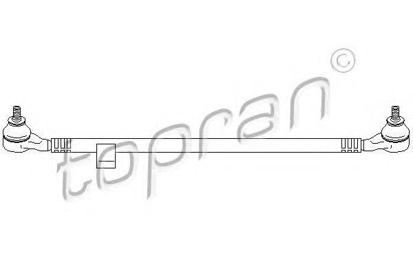 Поперечная рулевая тяга TOPRAN 401 323