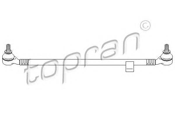 Поперечная рулевая тяга TOPRAN 401 321