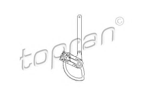 Подъемное устройство для окон TOPRAN 401 669