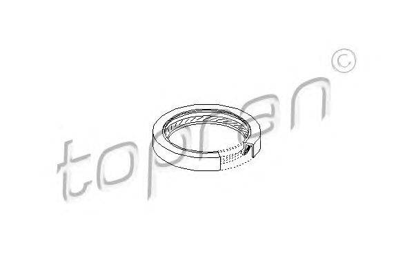 Уплотняющее кольцо, коленчатый вал TOPRAN 207 140