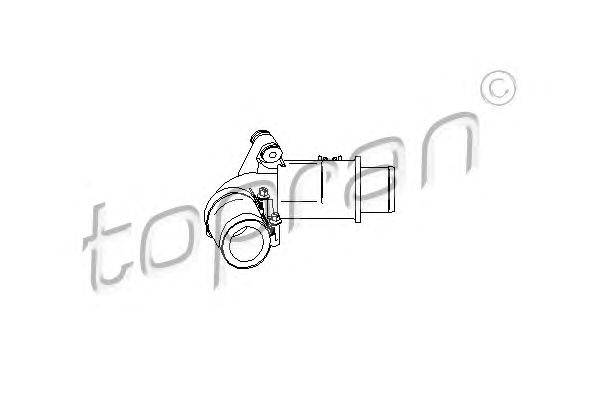 Трубка нагнетаемого воздуха TOPRAN 700 684