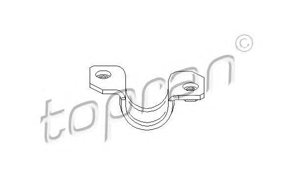Кронштейн, подвеска стабилизато TOPRAN 113410