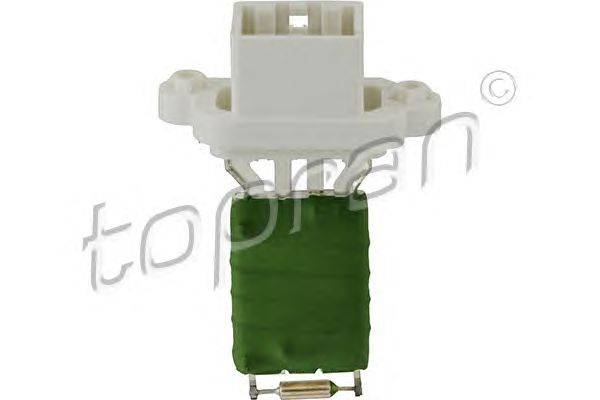 Сопротивление, вентилятор салона TOPRAN 304209