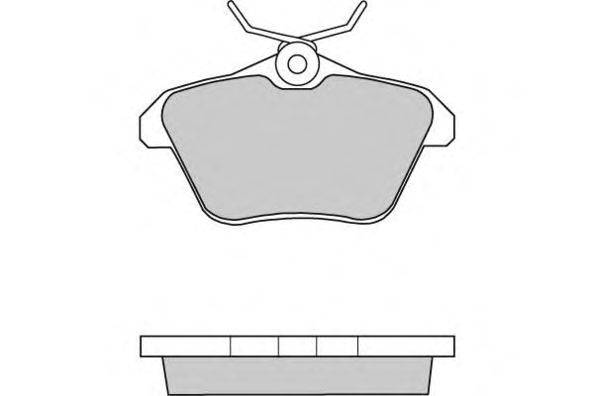 Комплект тормозных колодок, дисковый тормоз E.T.F. 12-0680