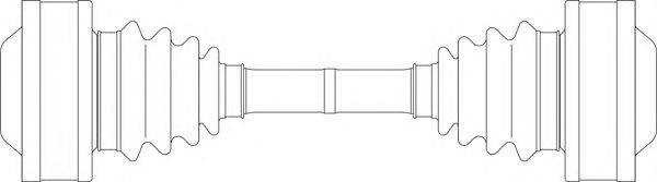 Приводной вал GENERAL RICAMBI AR3011