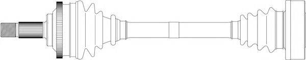 Приводной вал GENERAL RICAMBI AR3033