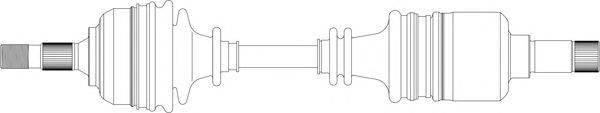 Приводной вал GENERAL RICAMBI CI3191