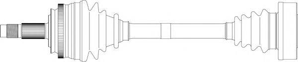 Приводной вал GENERAL RICAMBI FI3135
