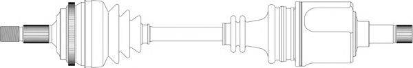 Приводной вал GENERAL RICAMBI PE3121