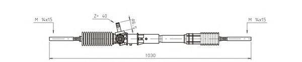 Рулевой механизм GENERAL RICAMBI RE4019