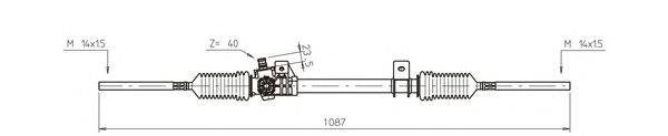 Рулевой механизм GENERAL RICAMBI RE4027