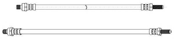 Тормозной шланг CEF 510082