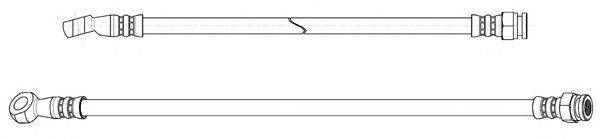 Тормозной шланг CEF 510904