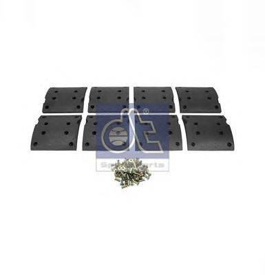 Комплект тормозных башмаков, барабанные тормоза DT 4.91495