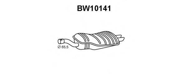 Глушитель выхлопных газов конечный VENEPORTE BW10141