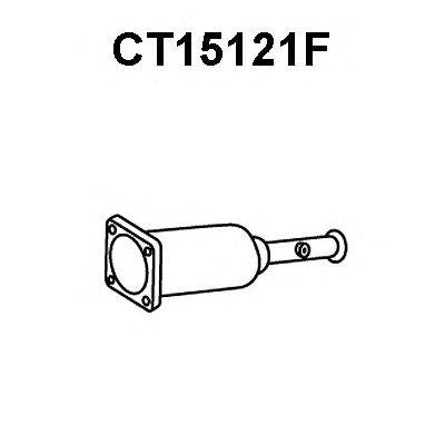 Сажевый / частичный фильтр, система выхлопа ОГ VENEPORTE CT15121F